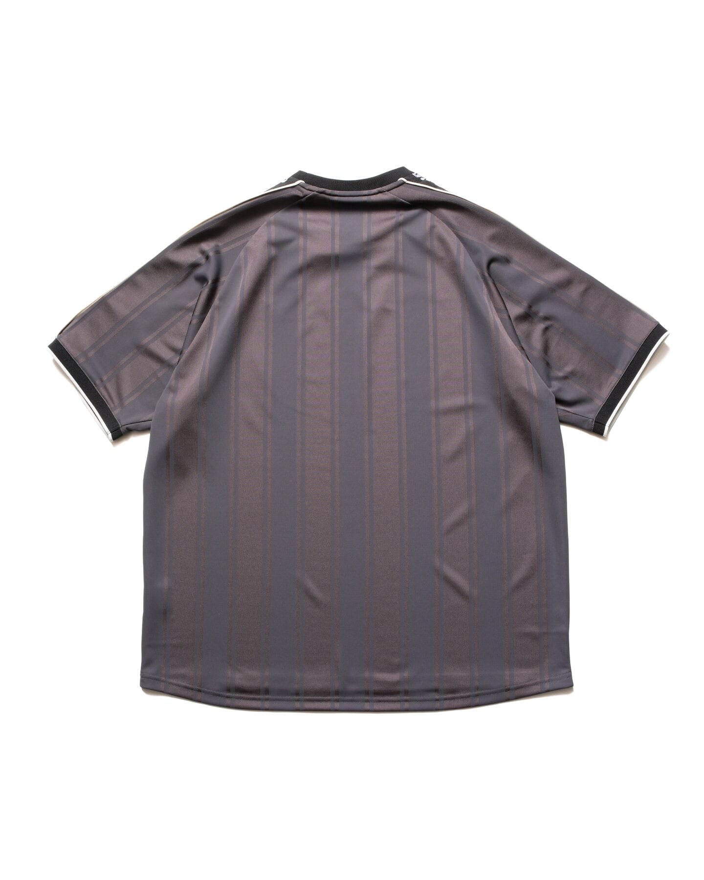FCRB Shadow Weave Stripe SS Tee - Grey | 262010