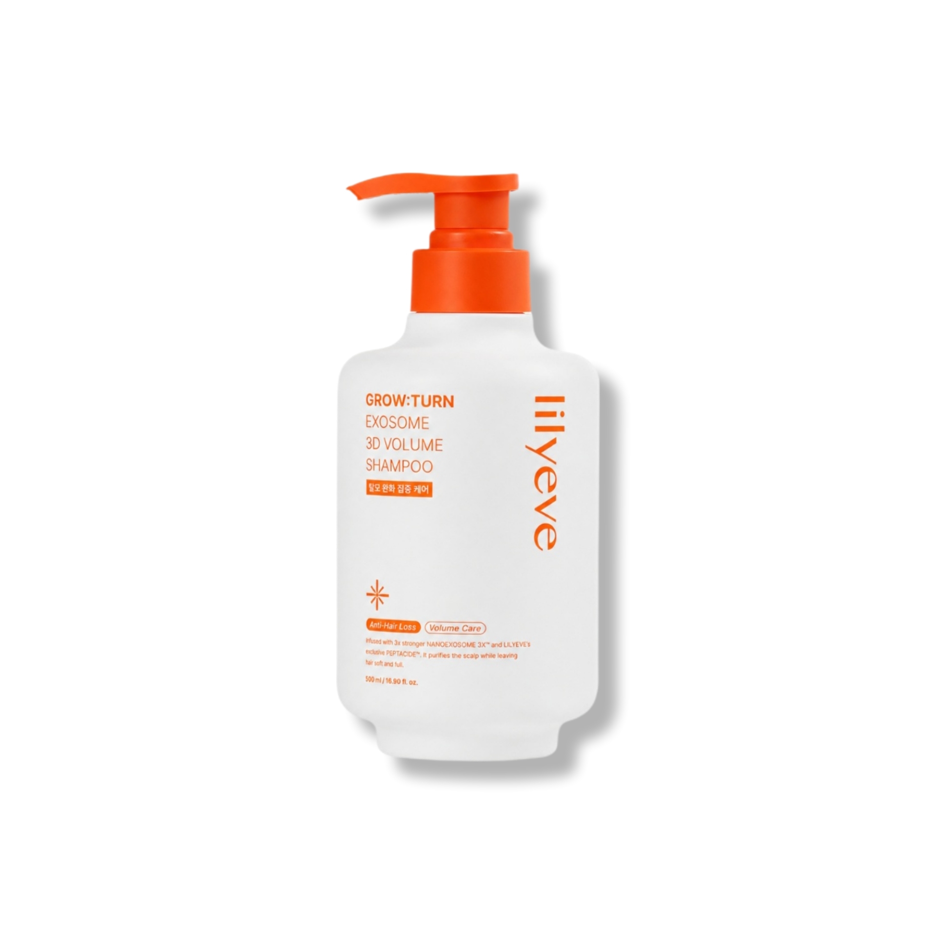韓國 lilyeve GROW:TURN 3D蓬鬆洗髮露 500ml
