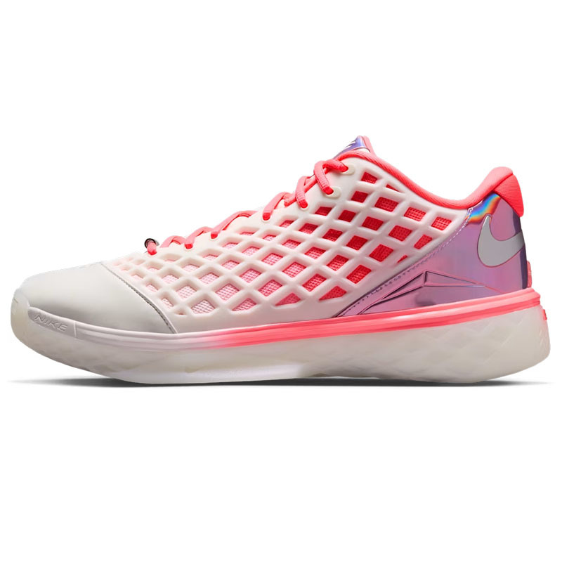 （特價代購，不退換）男鞋 WNBA NIKE KOBE 3 LOW 'Hot Punch' 白粉 曼巴 氣墊 緩震 實戰 籃球鞋【IQ3917-100】KOBE3