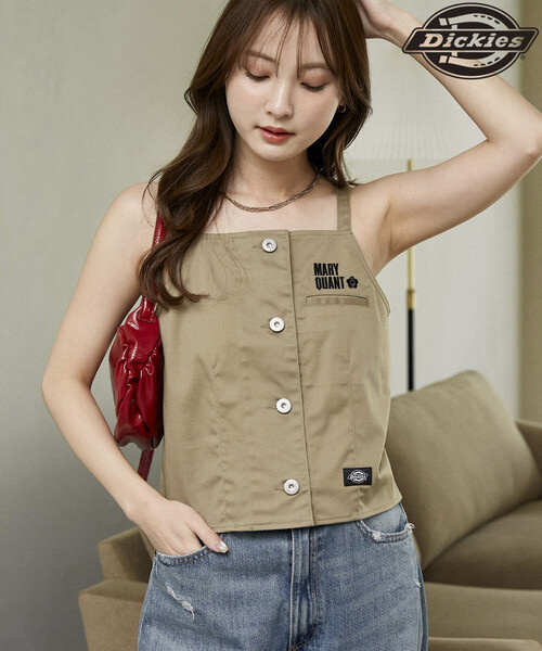 MARY QUANT × Dickies × PUBLUX / Camisole Bustier Vest