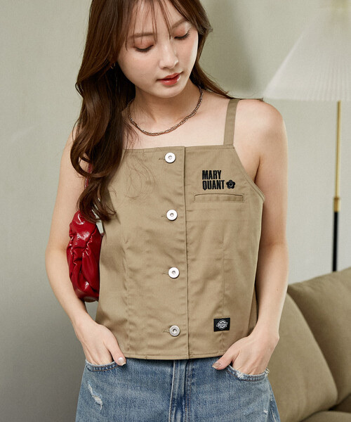 MARY QUANT × Dickies × PUBLUX / Camisole Bustier Vest