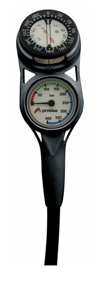 Problue-類比式兩用雙表雙錶 指北+殘壓  義大利製$7600-