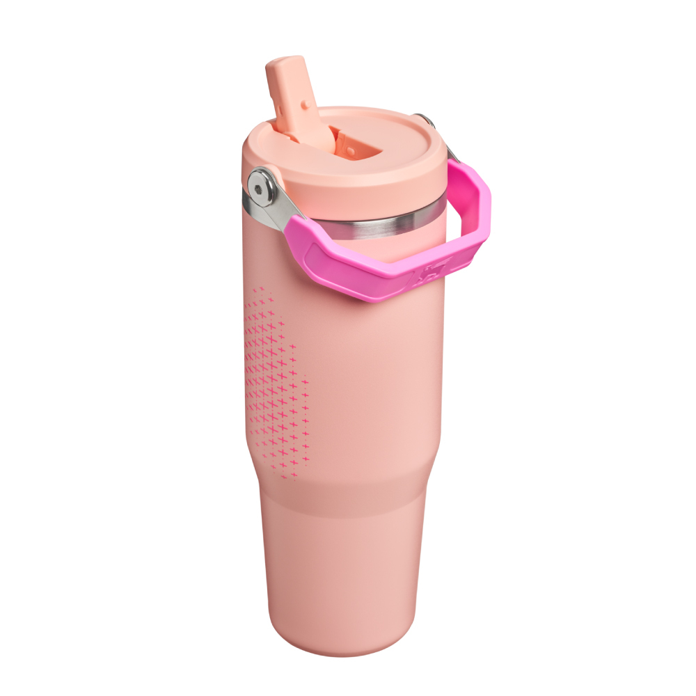 STANLEY 經典系列 IceFlow 手提吸管杯2.0 0.88L / 雪酪波光