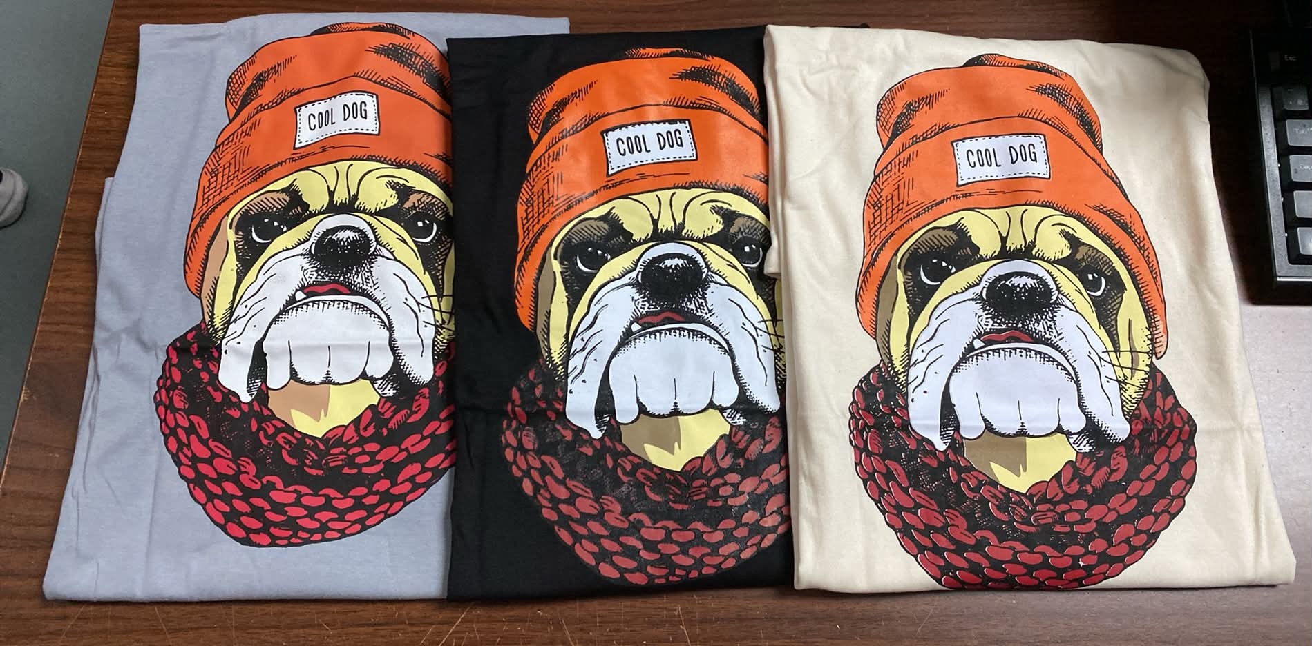 現貨 泰國 老虎狗T-Shirts 清貨價貨品，不設退換 (T269 LB448)
