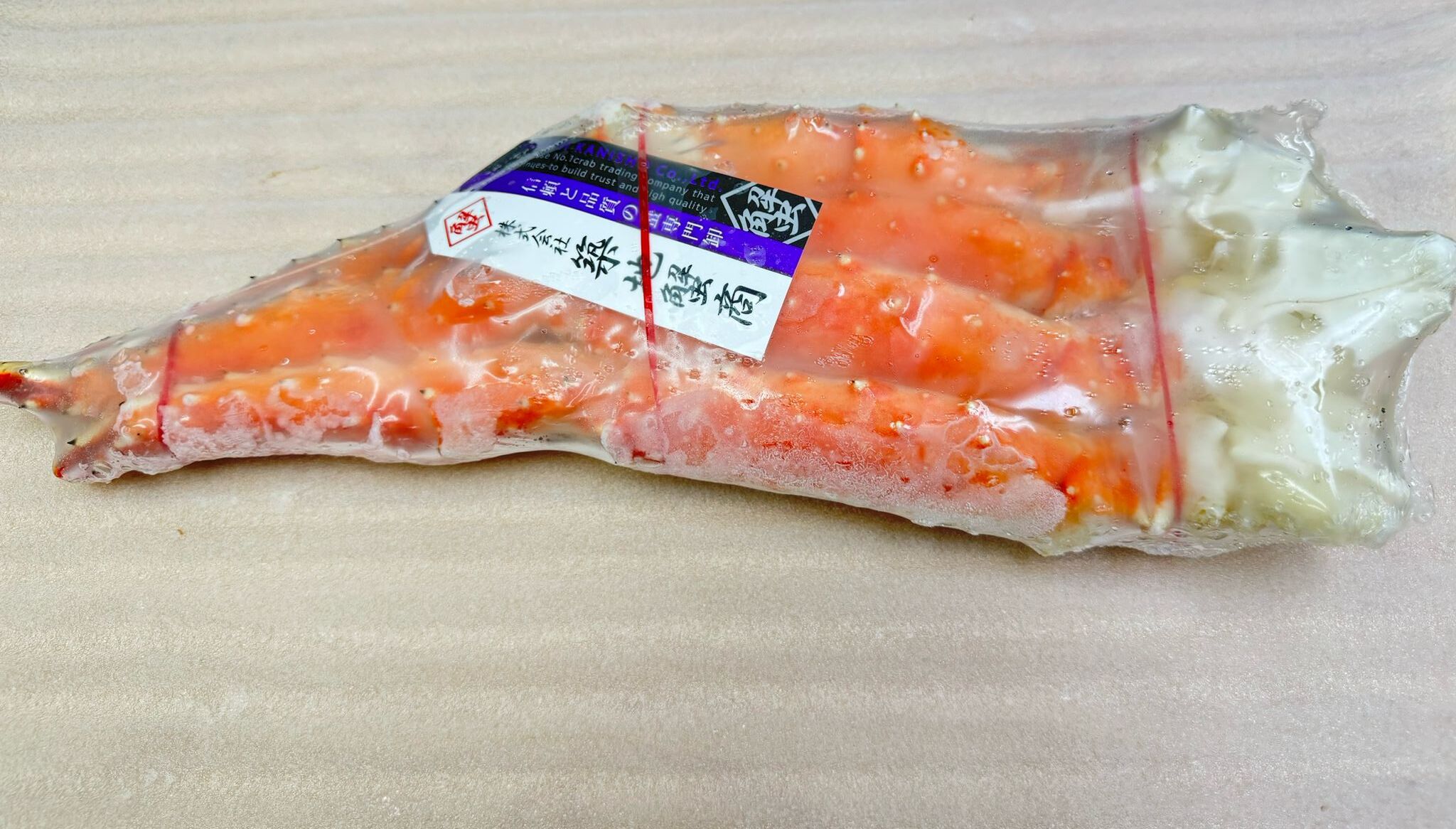 築地蟹商 - 日本熟帝王蟹腳 4L 800克 (急凍)