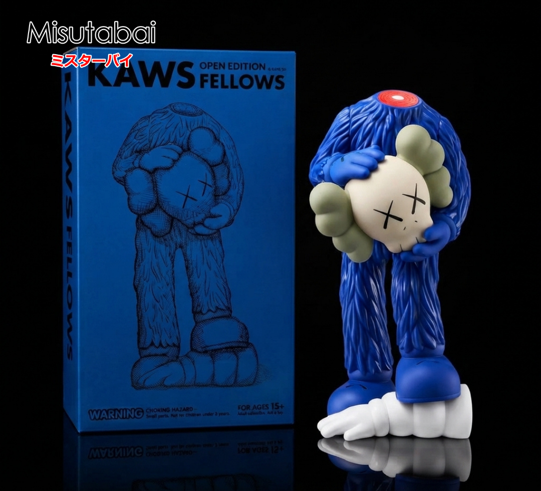 KAWS FELLOWS Vinyl Figures (Blue)