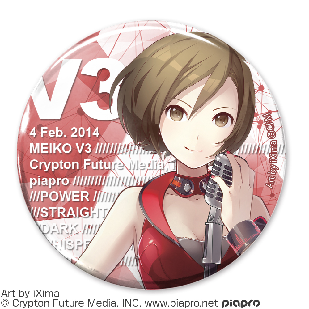 MEIKO V3 65mm缶ﾊﾞｯｼﾞ COSPA 091426