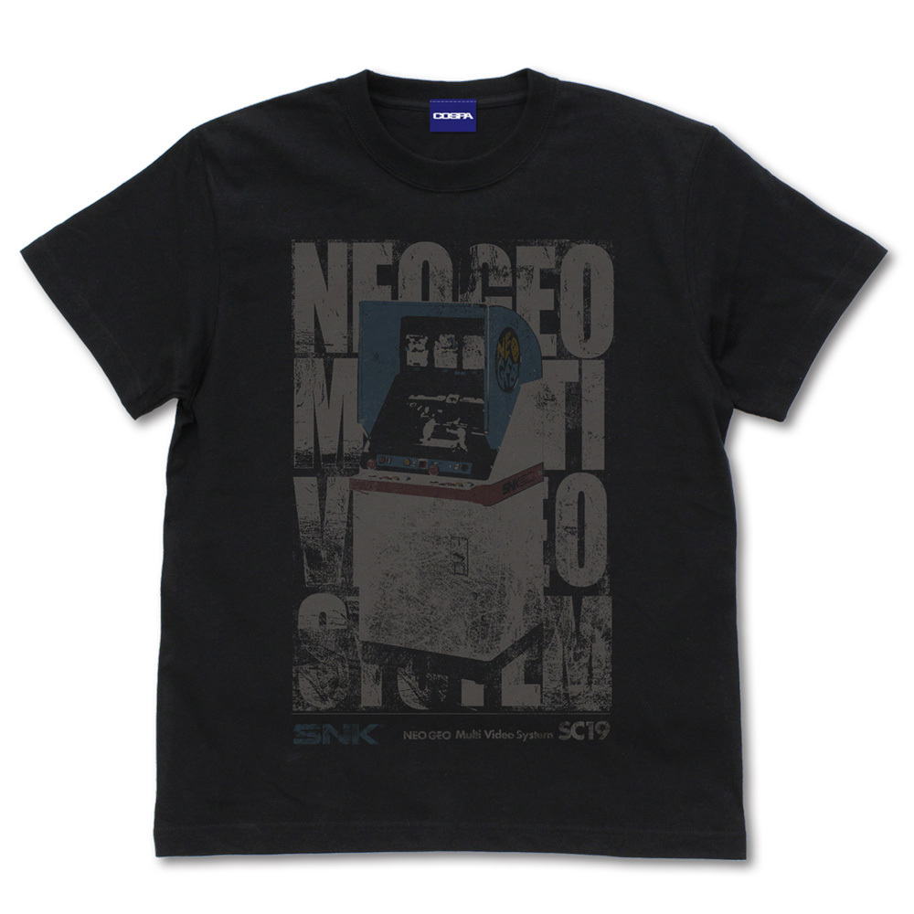 NEOGEO 筐体Tｼｬﾂ/BLACK COSPA 091426