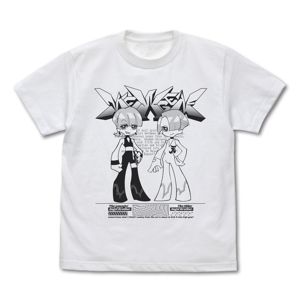 ﾎﾟﾘｴｽﾃﾙ&ﾎﾟﾘｳﾚﾀﾝ Tｼｬﾂ/WHITE COSPA 091426