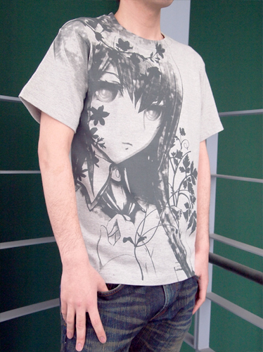 紅莉栖Tｼｬﾂ/LIGHT BEIGE COSPA 091426