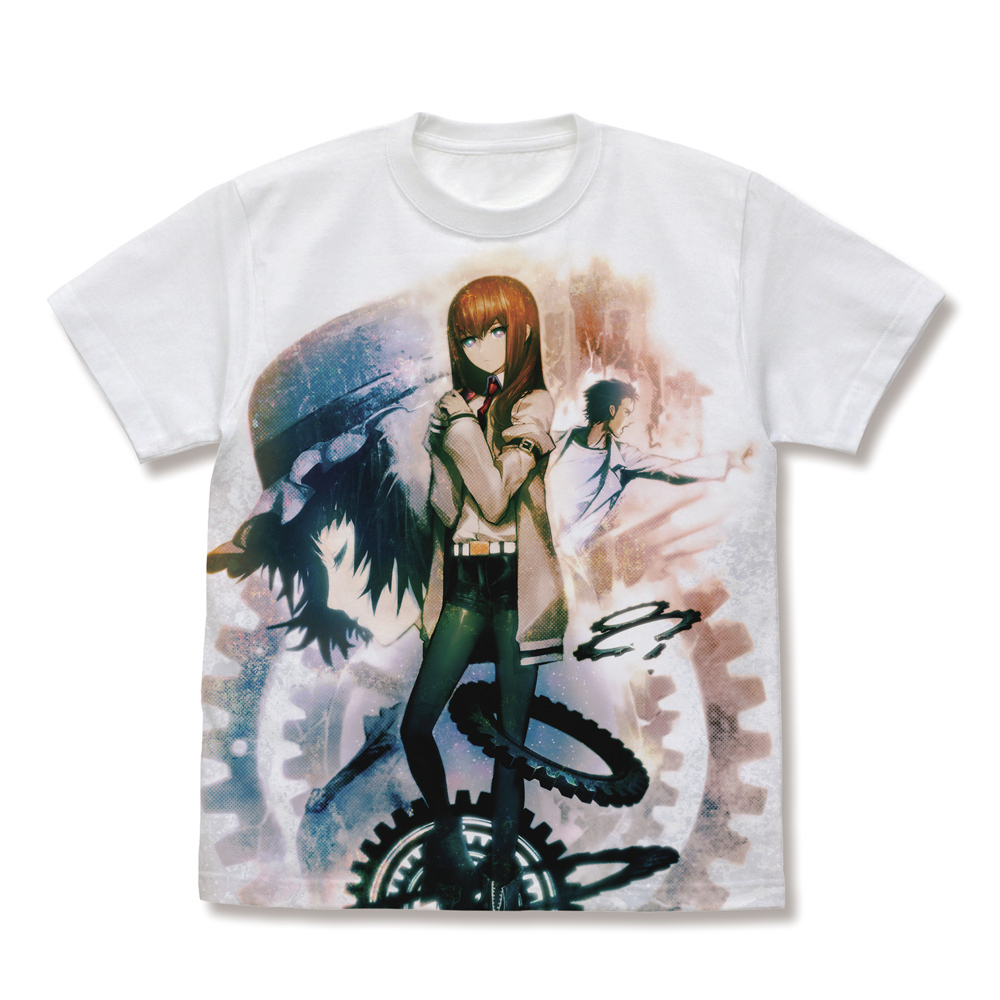 牧瀬紅莉栖 ﾌﾙｸﾞﾗﾌｨｯｸTｼｬﾂ/WHITE COSPA 091426
