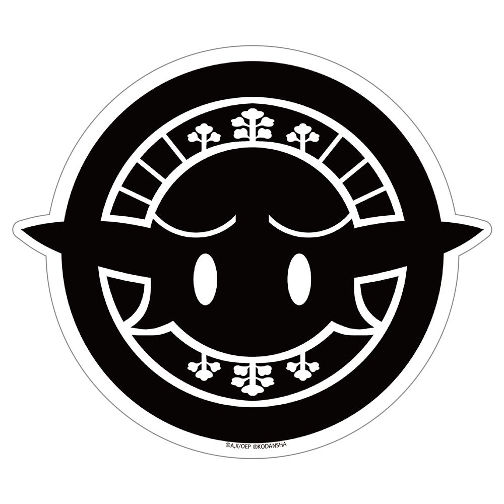 高耳神社 社紋 屋外対応ｽﾃｯｶｰ COSPA 091426