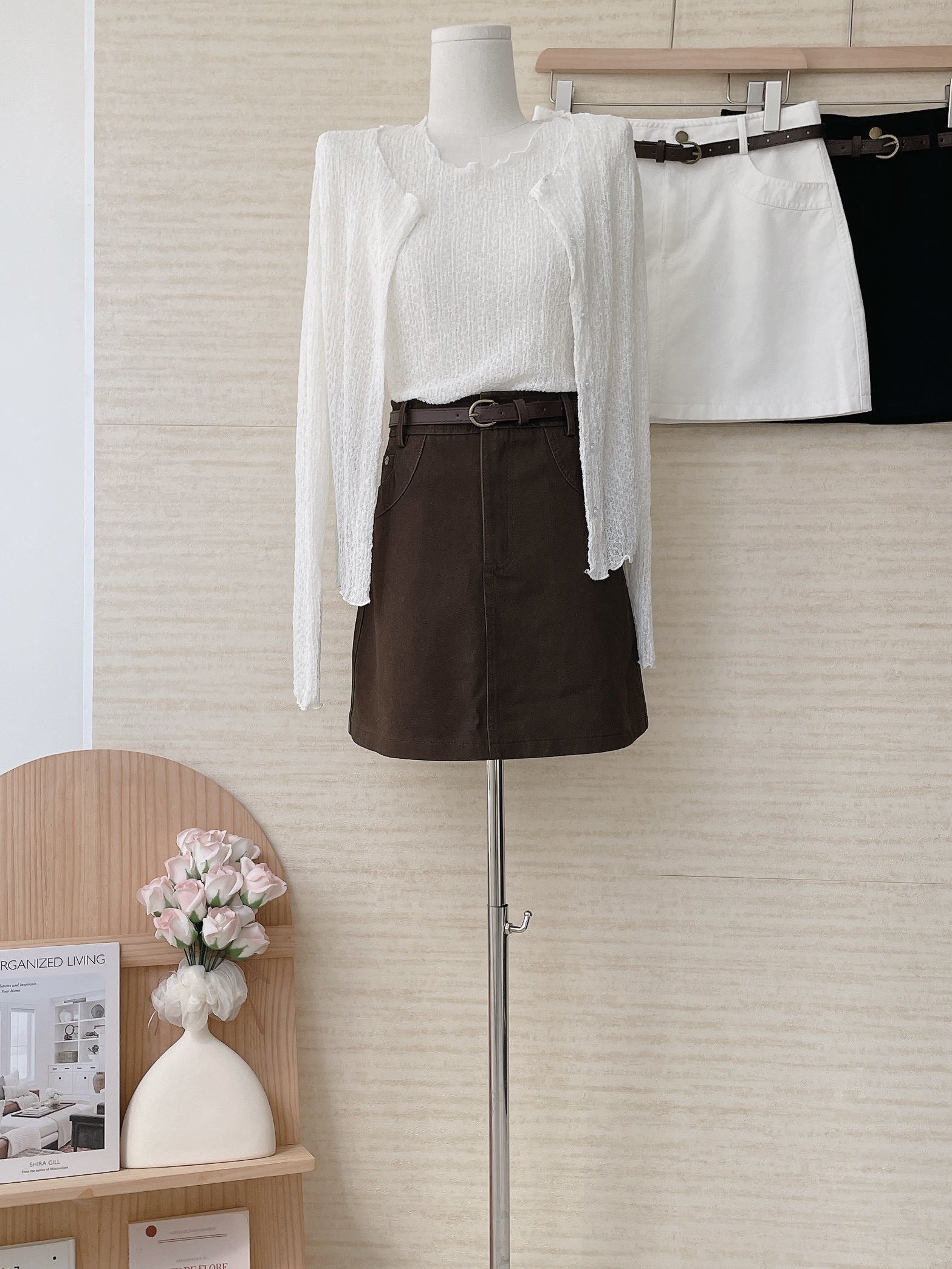 梨形救星/早秋鐵標A字短裙 3色