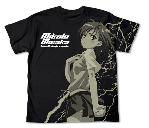 御坂美琴Tｼｬﾂ/BLACK COSPA 091426
