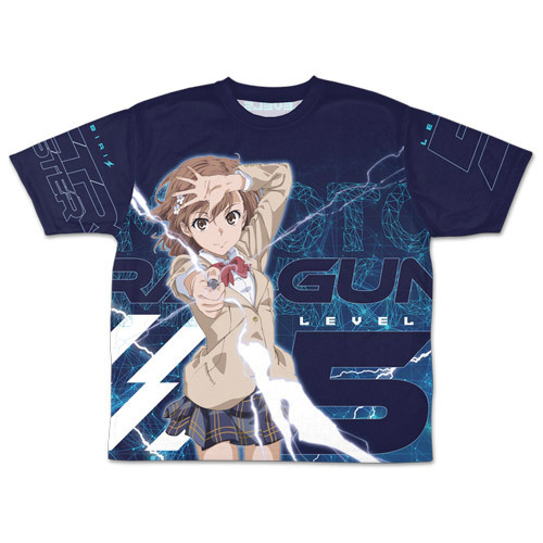 御坂美琴 両面ﾌﾙｸﾞﾗﾌｨｯｸTｼｬﾂ COSPA 091426