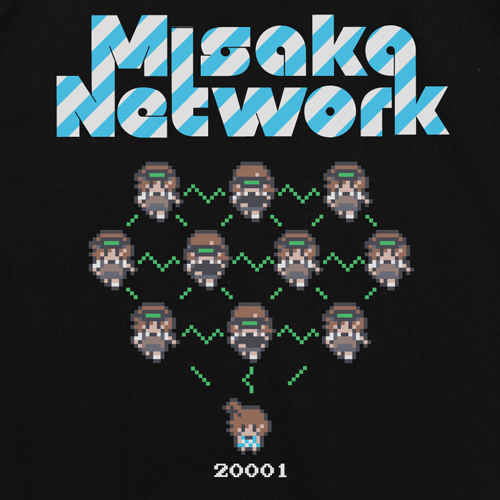 ﾐｻｶﾈｯﾄﾜｰｸTｼｬﾂ/BLACK COSPA 091426