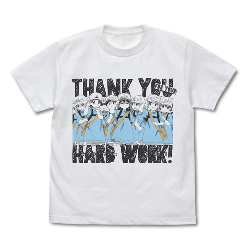 血小板のおつかれさまです Tｼｬﾂ/WHITE COSPA 091426