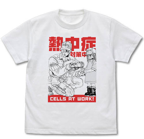 熱中症対策 Tｼｬﾂ/WHITE COSPA 091426