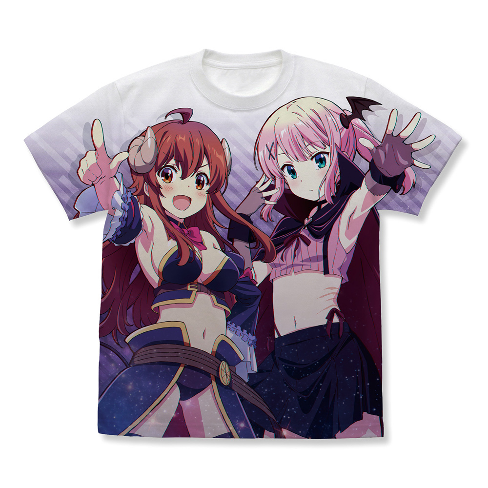 ｼｬﾄﾞｳﾐｽﾄﾚｽ優子&ﾀﾞｰｸﾈｽﾋﾟｰﾁ ﾌﾙｸﾞﾗﾌｨｯｸTｼｬﾂ/WHITE COSPA 091426