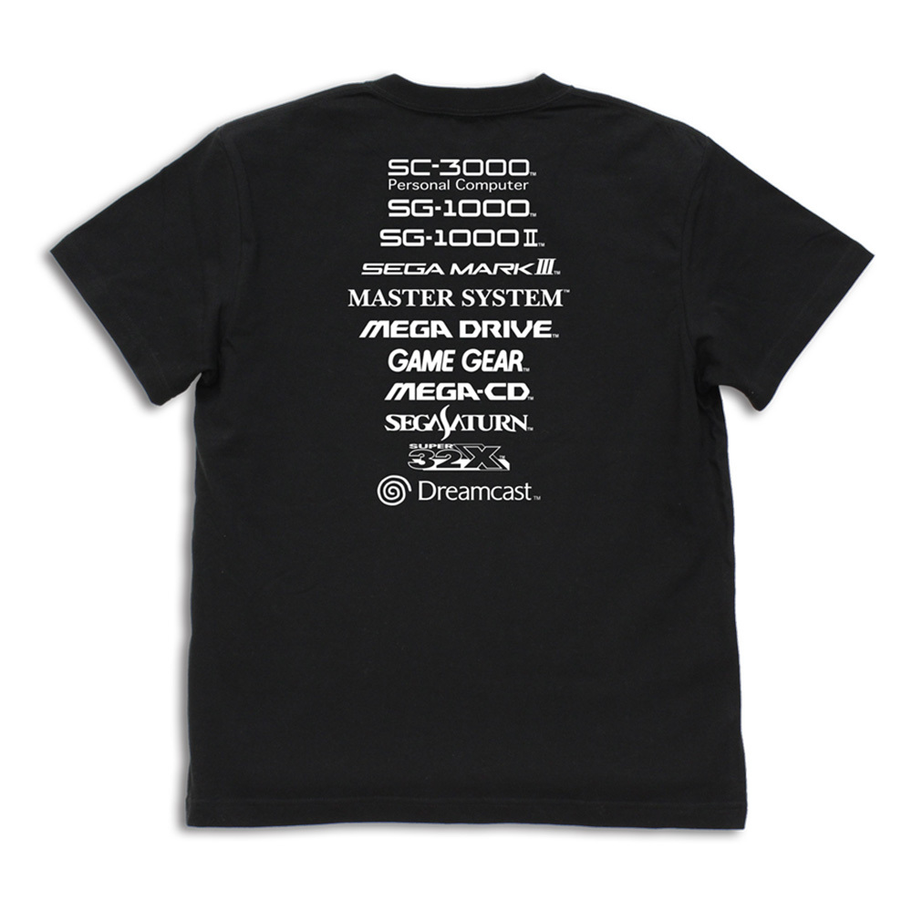 SEGAのﾊｰﾄﾞを選んだ人間のTｼｬﾂ/BLACK COSPA 091426
