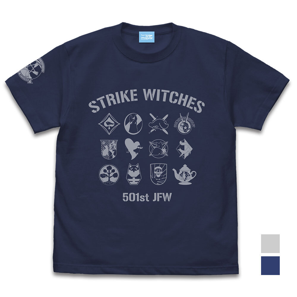 ｽﾄﾗｲｸｳｨｯﾁｰｽﾞ ﾊﾟｰｿﾅﾙﾏｰｸ Tｼｬﾂ/INDIGO COSPA 091426