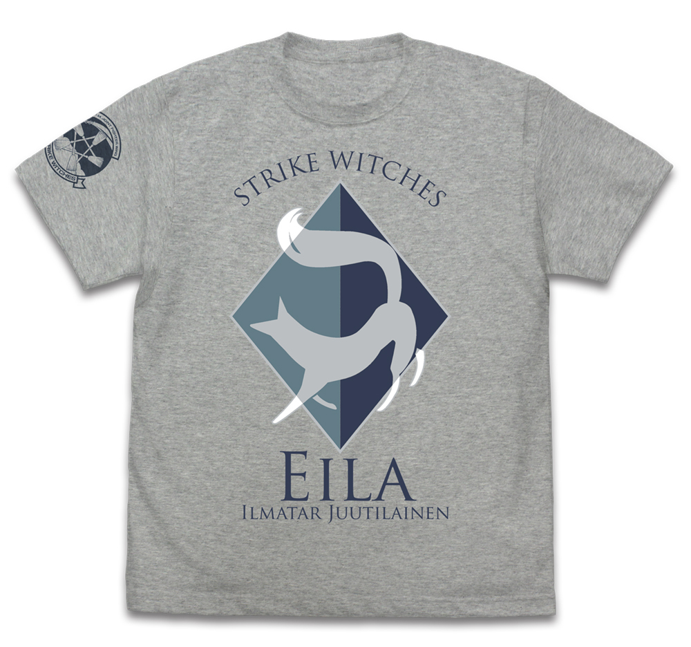 ｴｲﾗ･ｲﾙﾏﾀﾙ･ﾕｰﾃｨﾗｲﾈﾝﾊﾟｰｿﾅﾙﾏｰｸ Tｼｬﾂ/MIX GRAY COSPA 091426