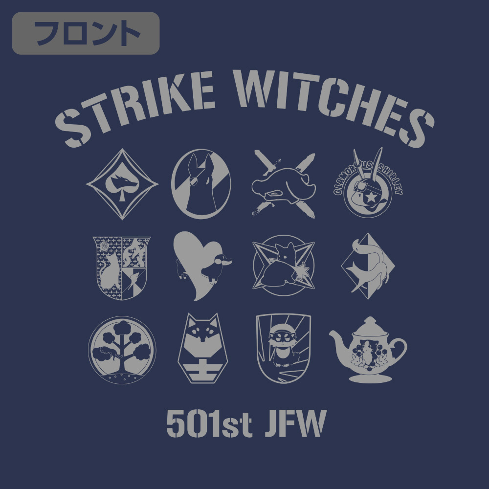 ｽﾄﾗｲｸｳｨｯﾁｰｽﾞ ﾊﾟｰｿﾅﾙﾏｰｸ Tｼｬﾂ/INDIGO COSPA 091426