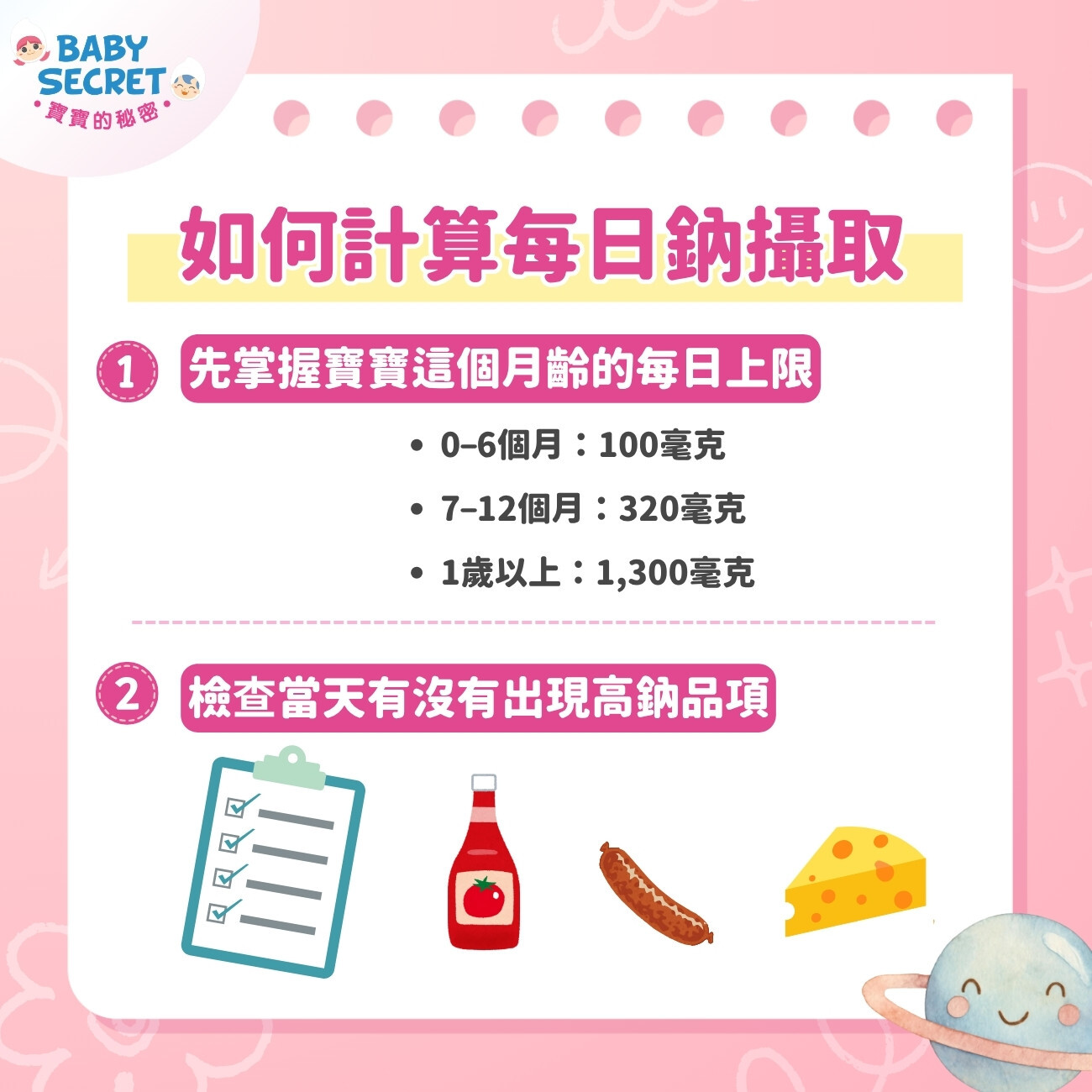 如何計算每日鈉攝取