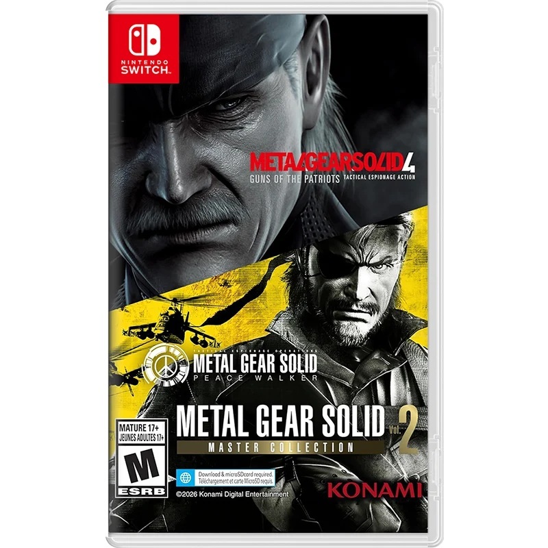 Nintendo Switch Metal Gear Solid Master Collection Vol.2
