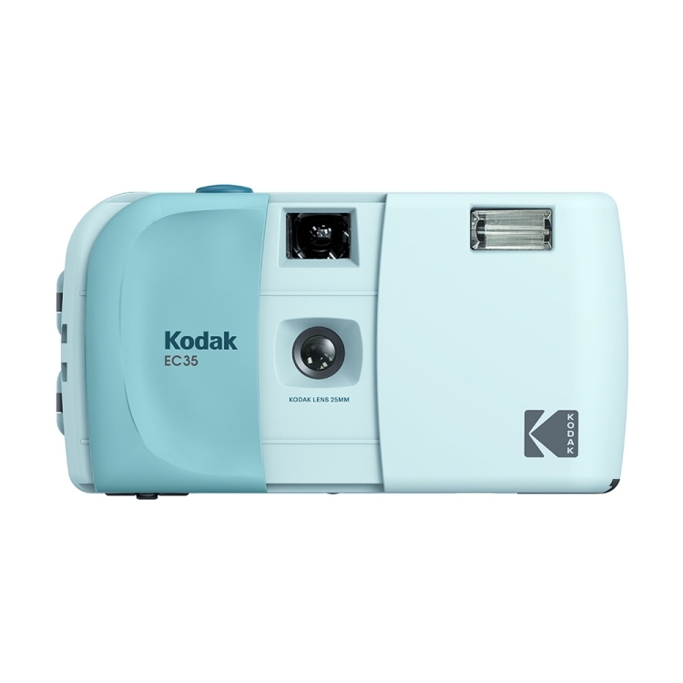 Kodak 柯達 EC35 35mm 底片相機 套組 藍色