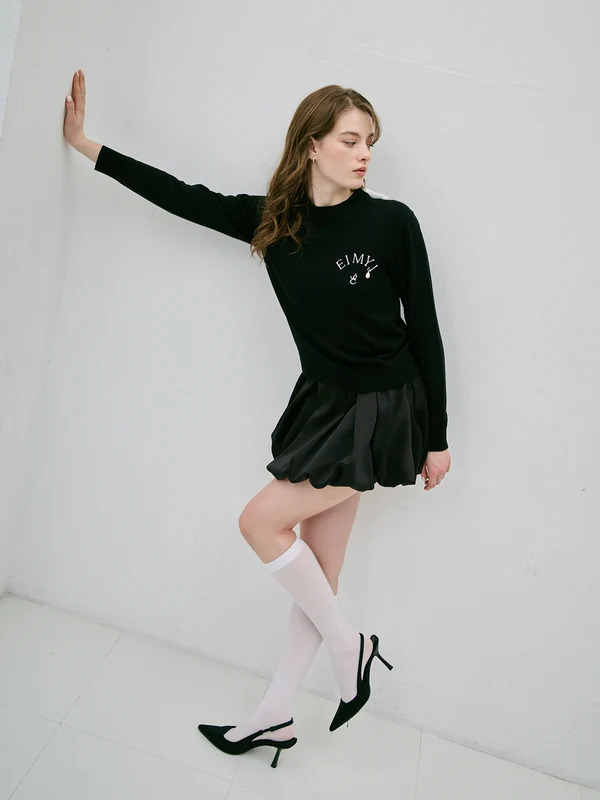 [預購]EIMY ISTOIRE 緞面氣球裙