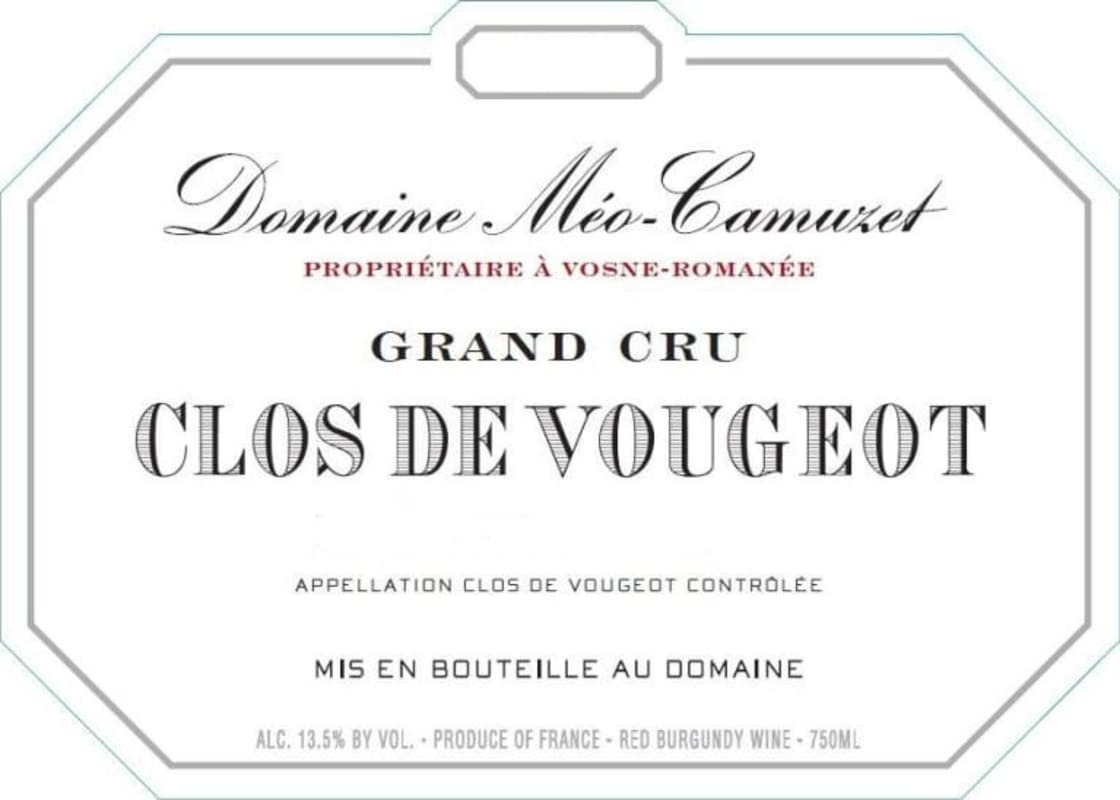 Meo Camuzet Clos de Vougeot Grand Cru 2020 (BH94)