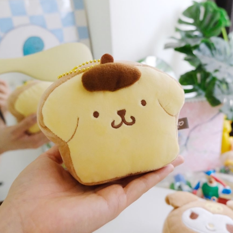 韓國 SANRIO 三麗鷗 韓國限定烘焙麵包系列吊飾 布丁狗