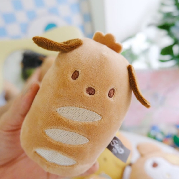 韓國 SANRIO 三麗鷗 韓國限定烘焙麵包系列吊飾 帕恰狗
