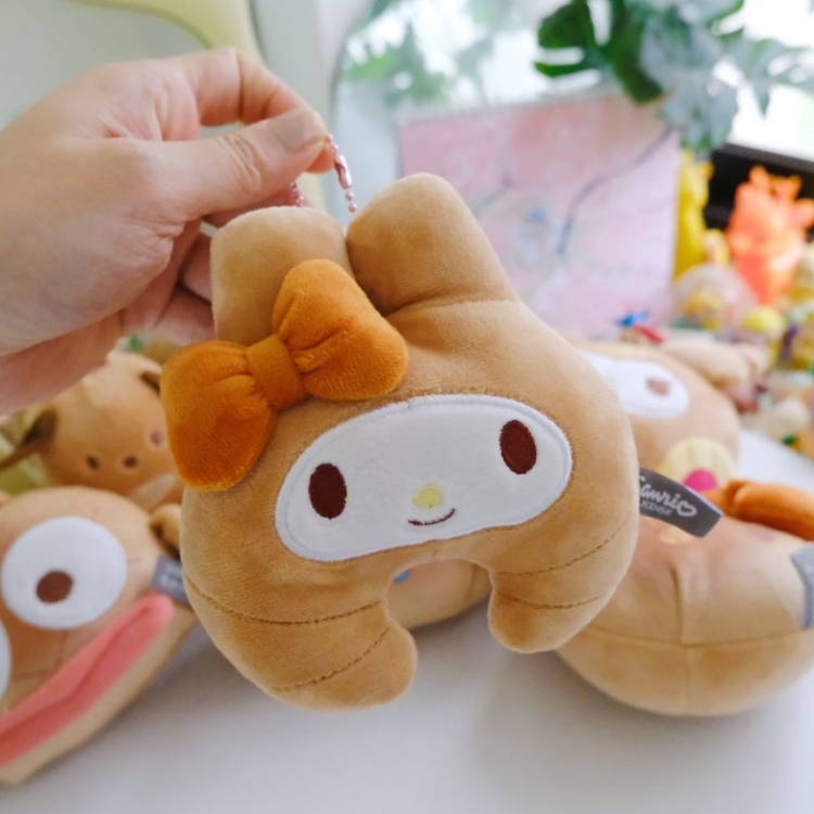 韓國 SANRIO 三麗鷗 韓國限定烘焙麵包系列吊飾 美樂蒂