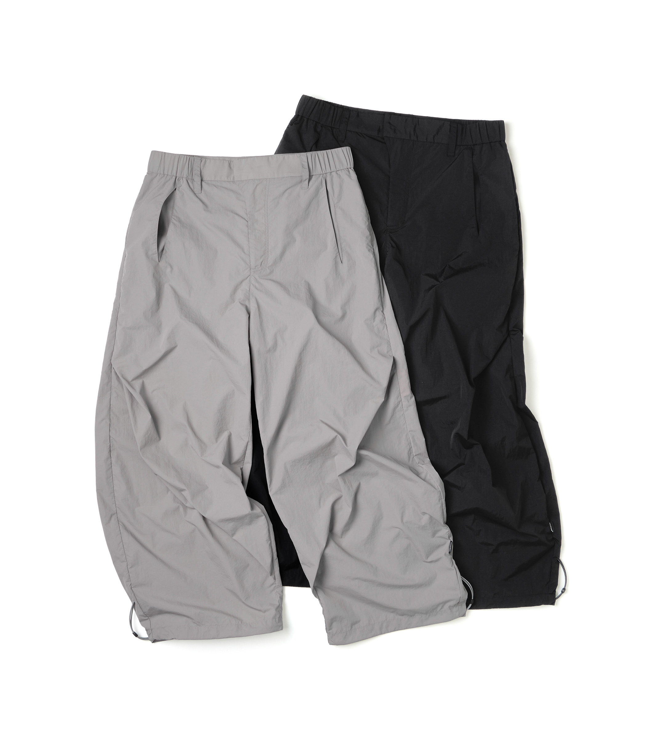 nozzle quiz®｜Essential Z-Pants (Black/Mist Grey)