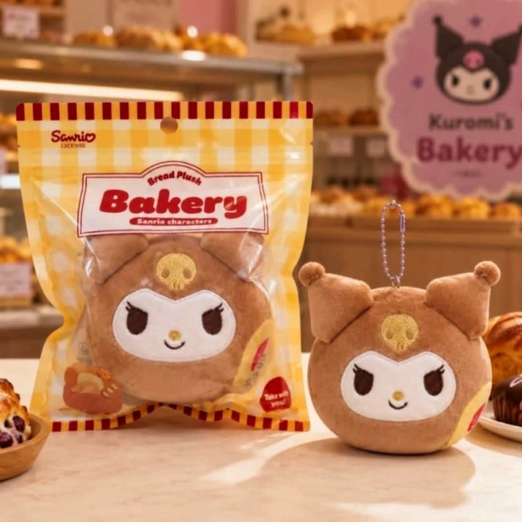韓國 SANRIO 三麗鷗 韓國限定烘焙麵包系列吊飾 酷洛米