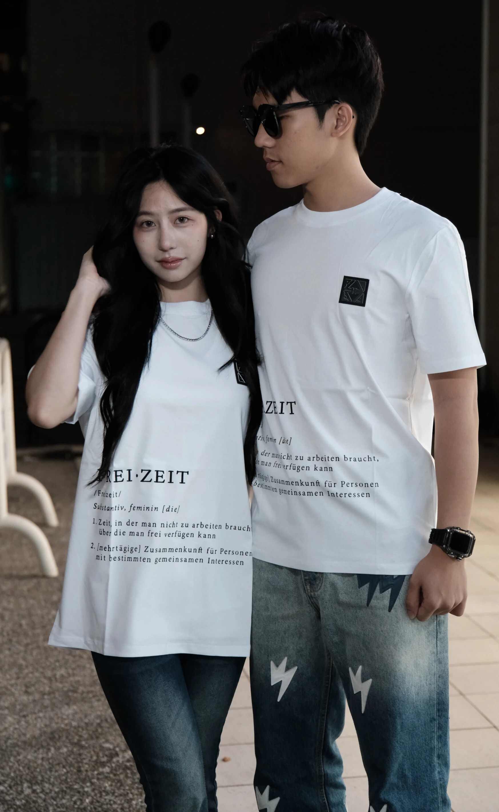 【Freizeit費瑞特】黑標自由之名｜短袖(白)