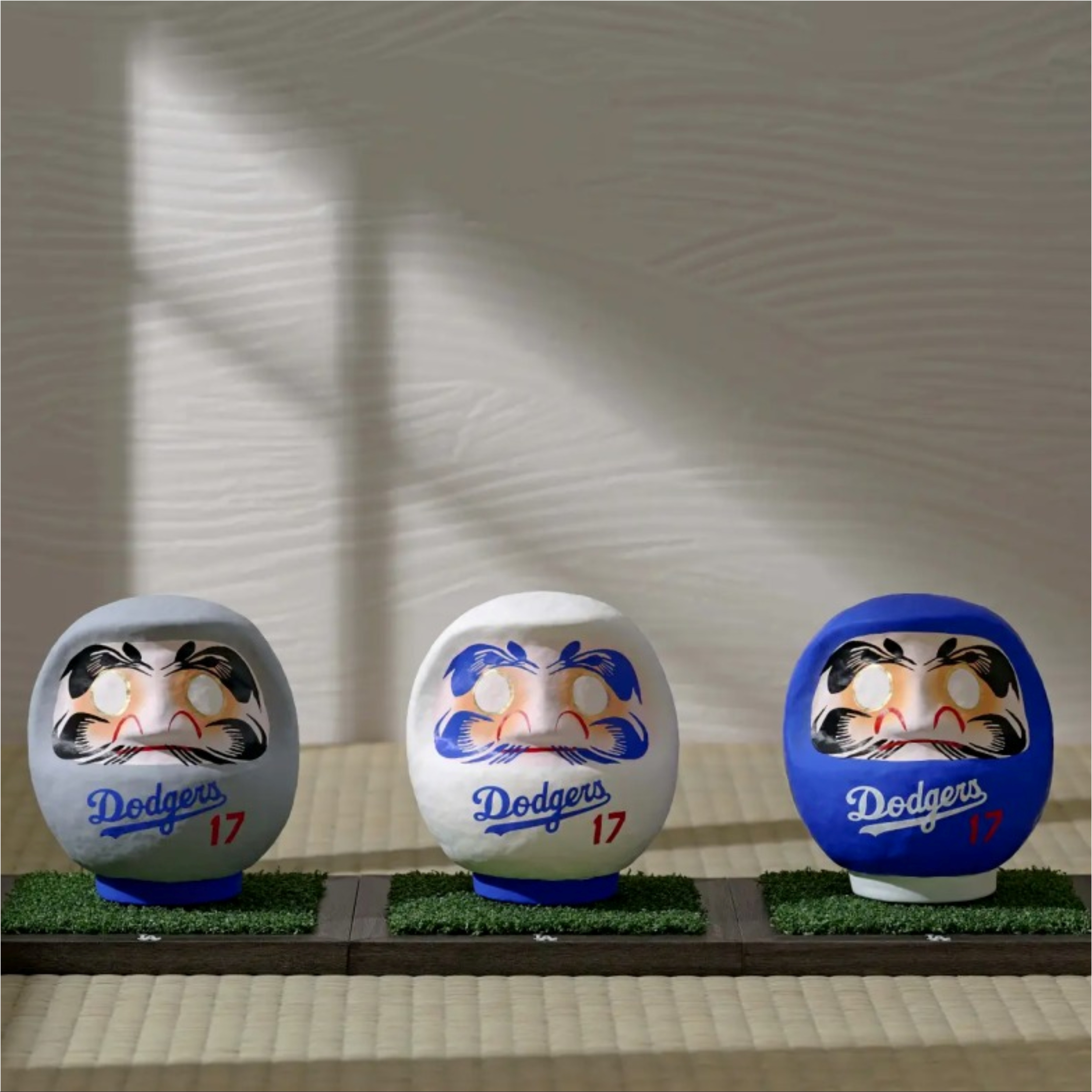 2026AW 大谷翔平 × 高崎達摩 MLB 洛杉磯 道奇隊 中川政七 聯名 限量 達摩 12cm 現貨