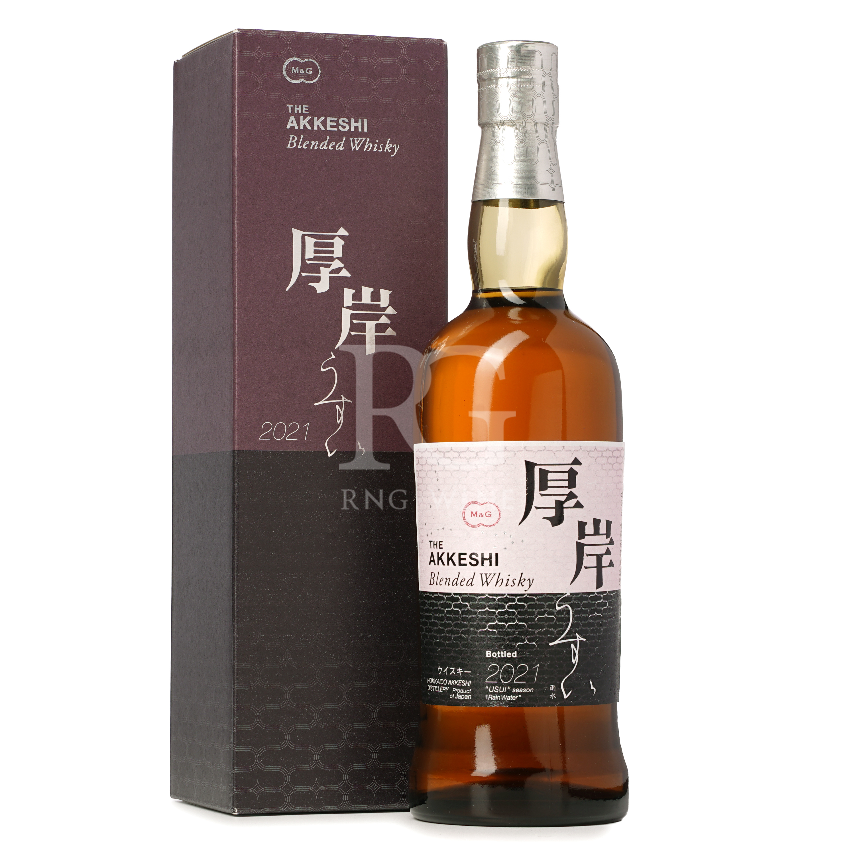Akkeshi 厚岸 雨水 USUI Blended Japanese Whisky 2021