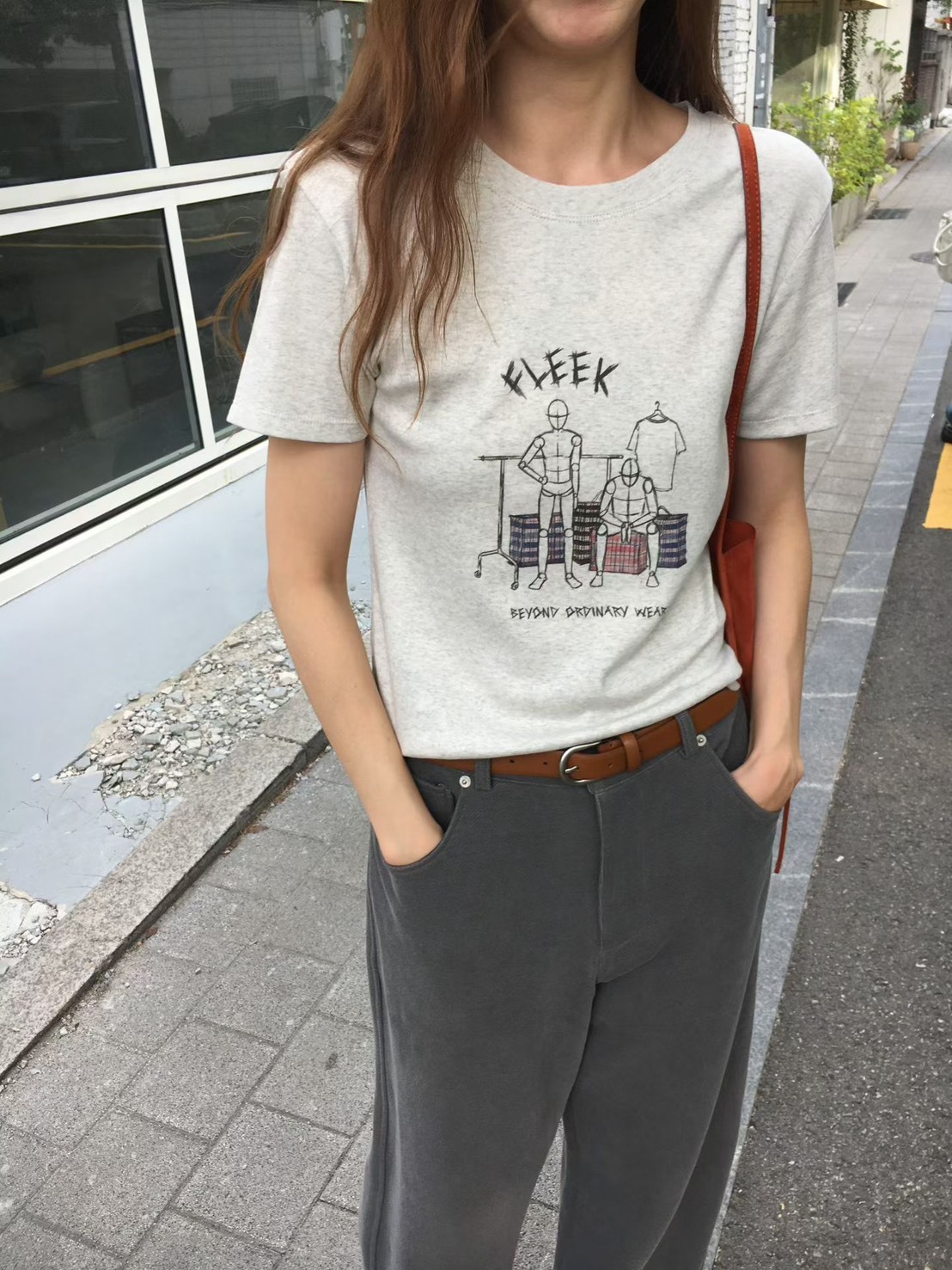 FLEEK展示架短袖T
