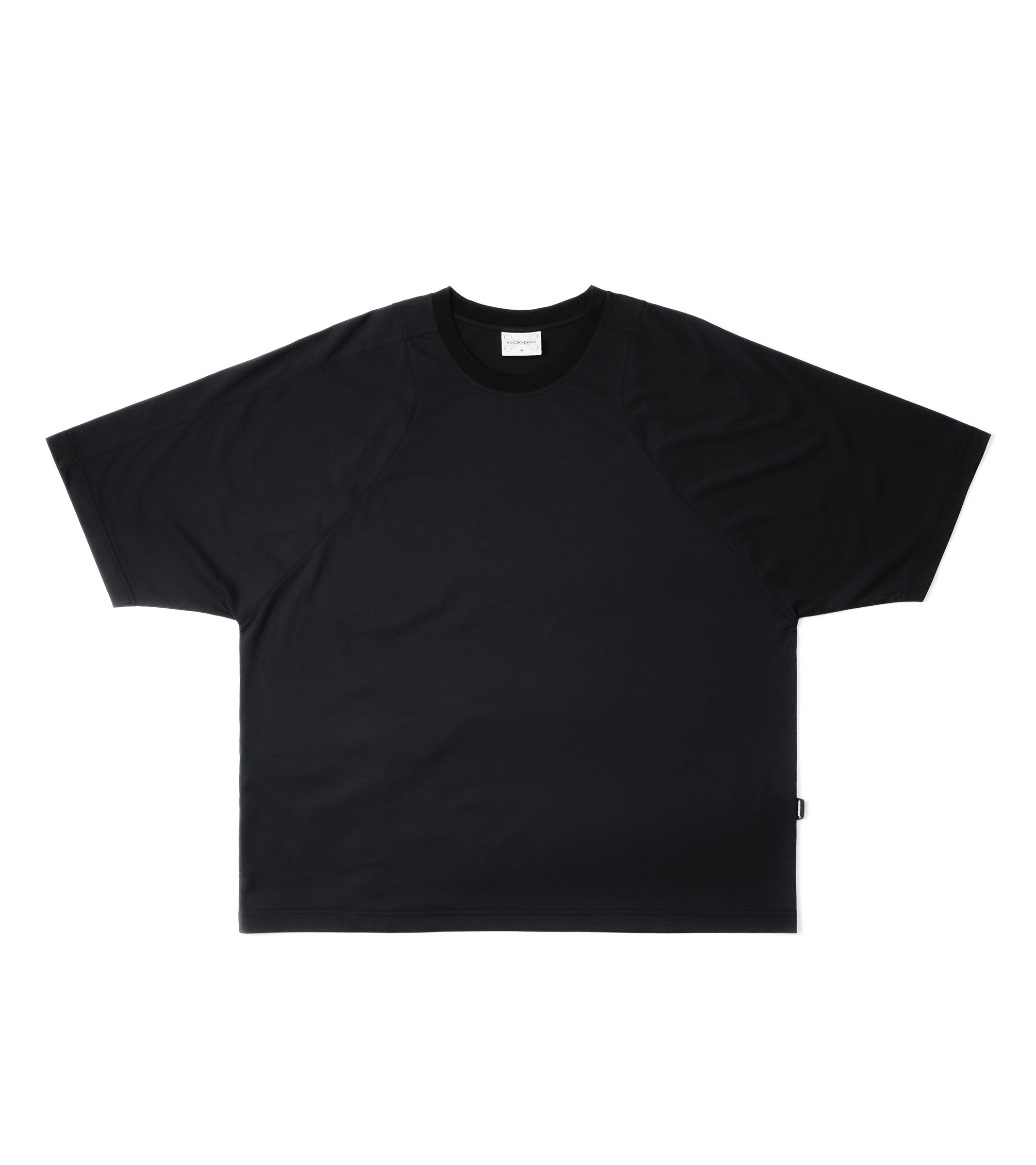 nozzle quiz®｜Essential Kite S/S Tee (Black/Slate Grey)