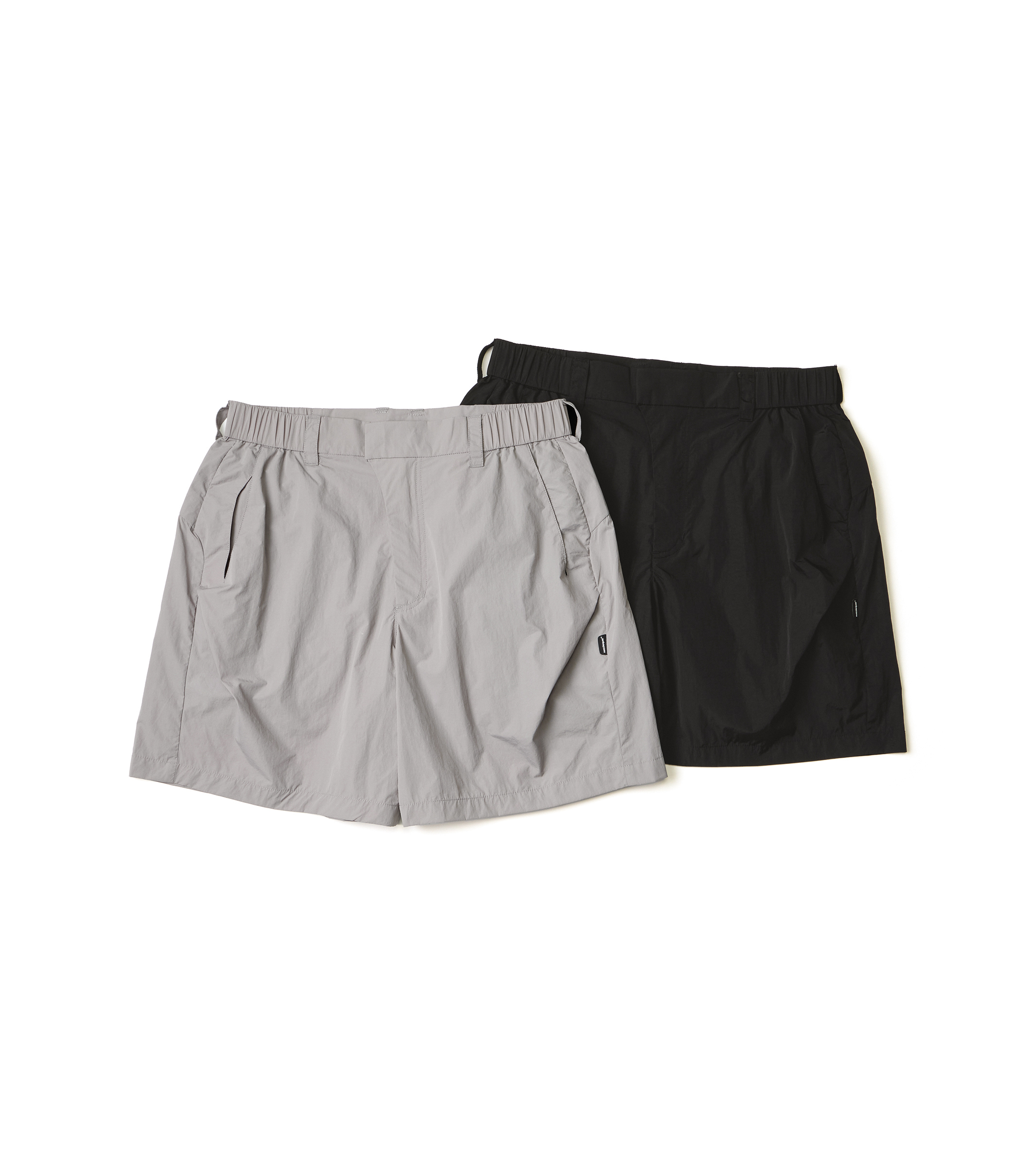 nozzle quiz®｜Essential Z-Shorts (Black/Mist Grey)