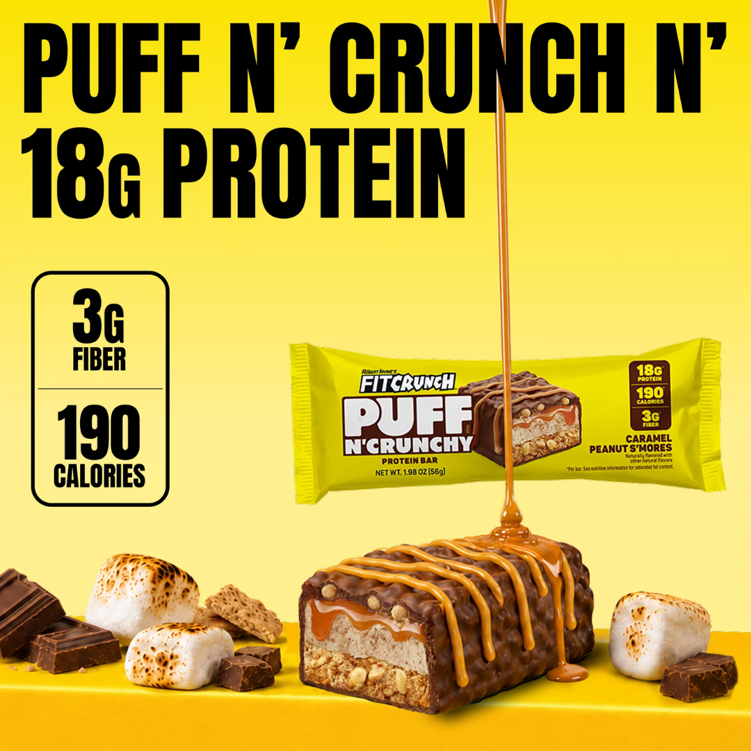 [PB05] [常温] 美國蛋白棒 Fit Crunch Puff n' Crunchy