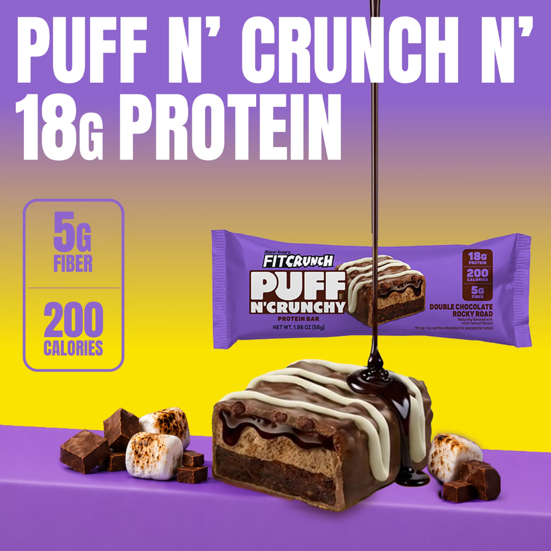 [PB05] [常温] 美國蛋白棒 Fit Crunch Puff n' Crunchy