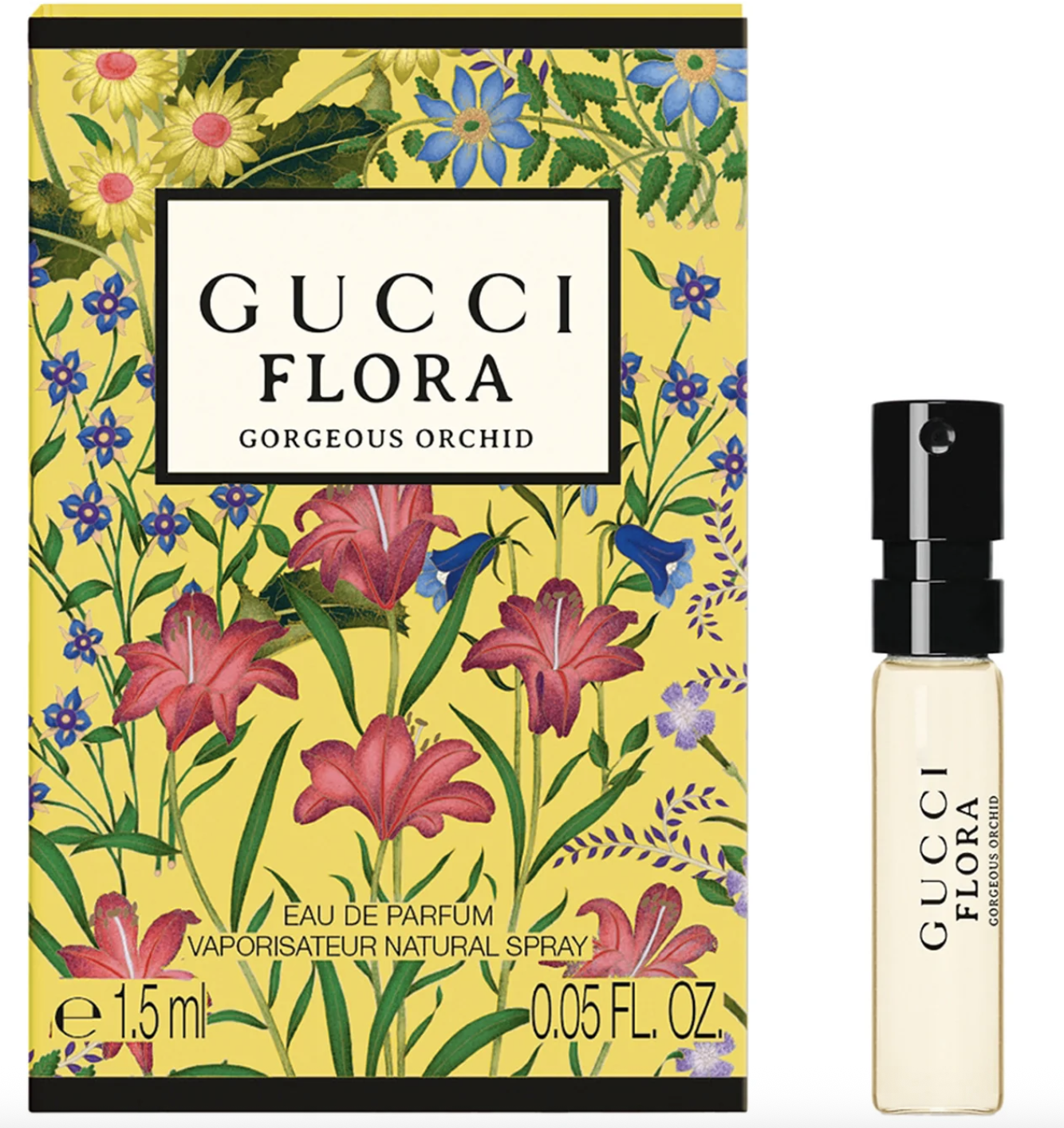Gucci  Flora Gorgeous Orchid EDP 1.5ml**$30/2支