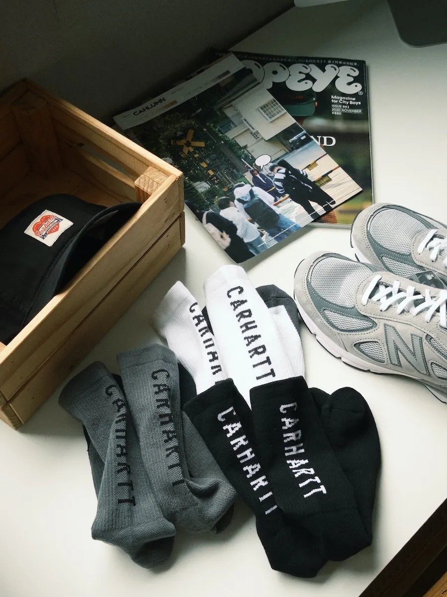 Carhartt Force Midweight Logo Crew Sock 3 Pack
