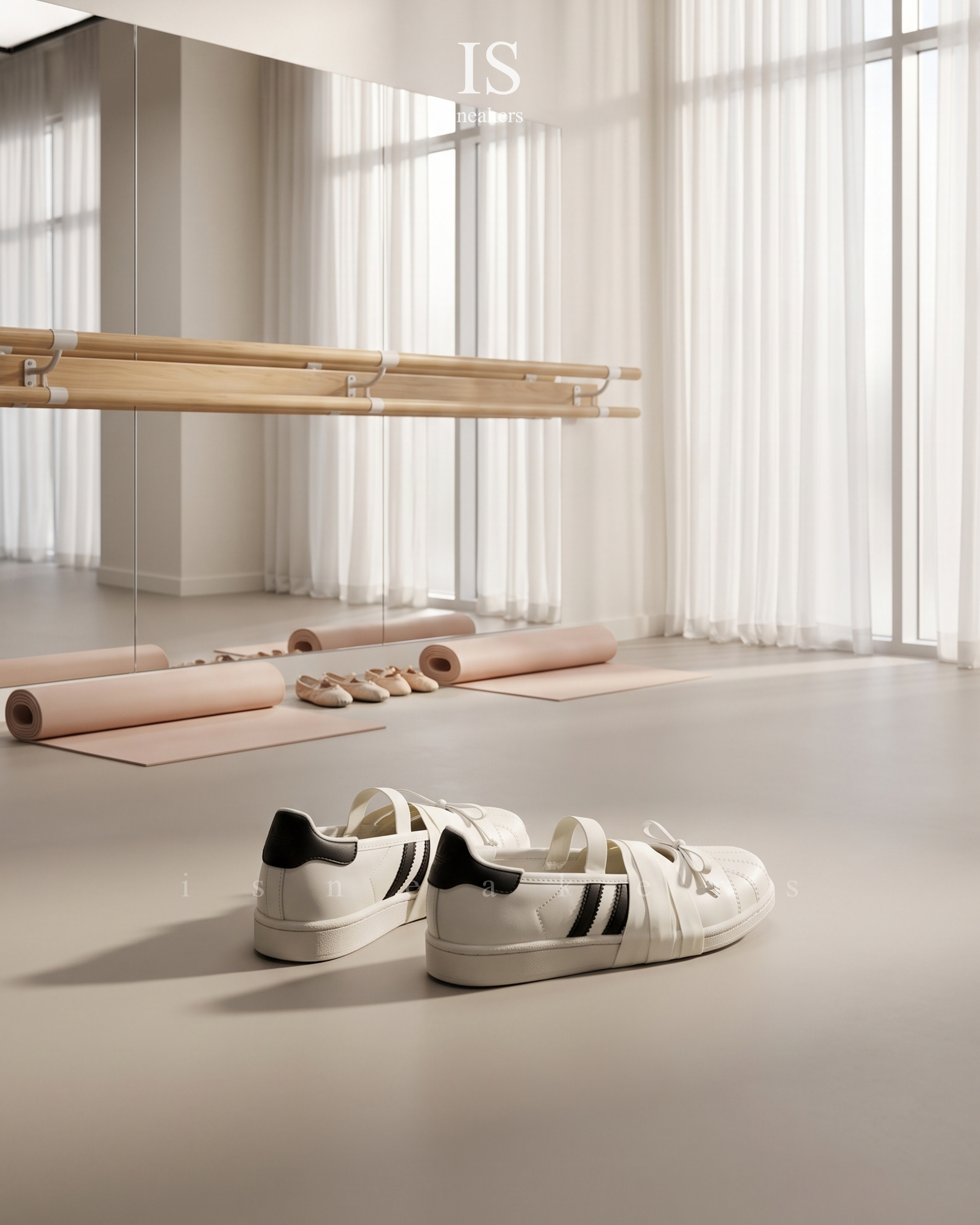 iSNEAKERS｜Jennie x Adidas Originals Superstar Sq Ballet "White" 白色 瑪莉珍鞋 芭蕾舞鞋 LB3786