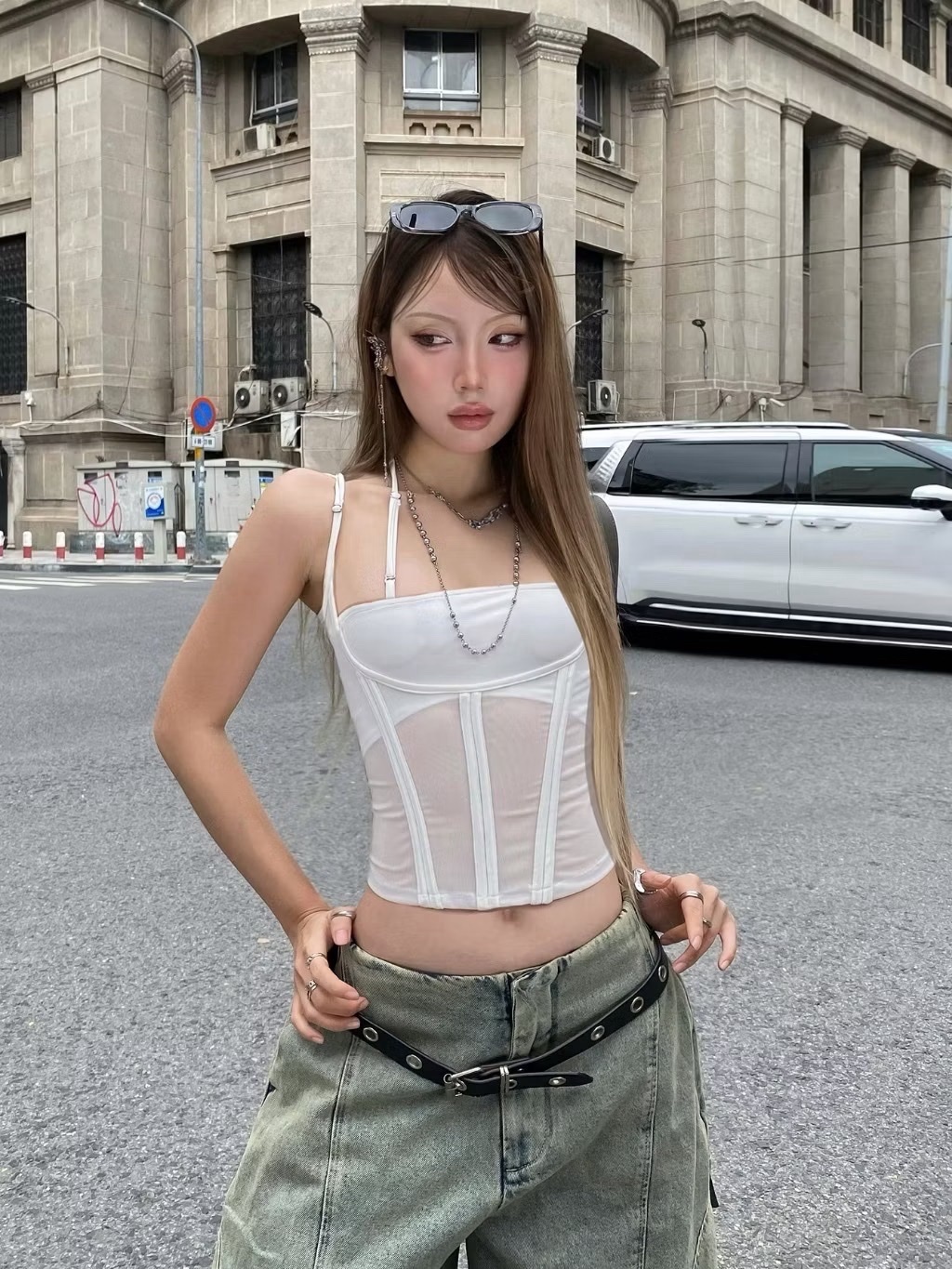 （預購）越南🇻🇳品牌Bunnyhillconcept 馬甲繞脖 背心 綁帶背心