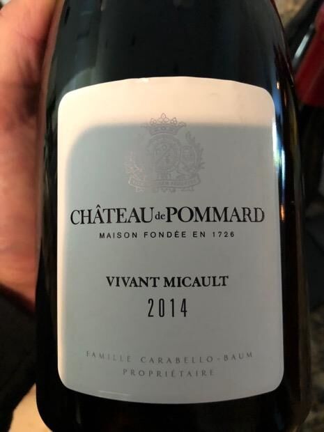 Carabello-Baum Chateau de Pommard Vivant Micault 2014